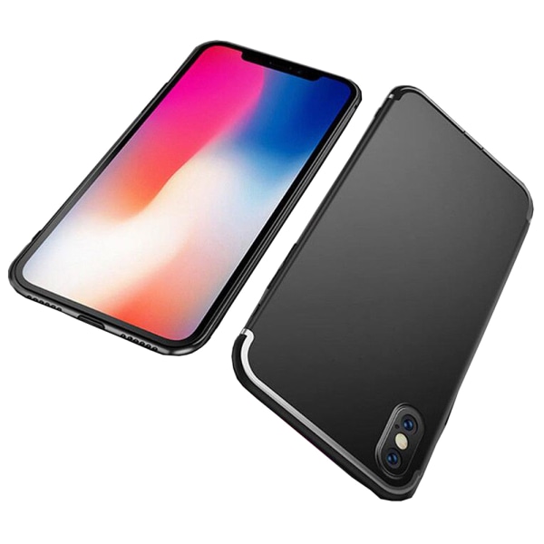 iPhone XS Max - Stilrent Matt Silikonskal från NKOBEE Marinblå