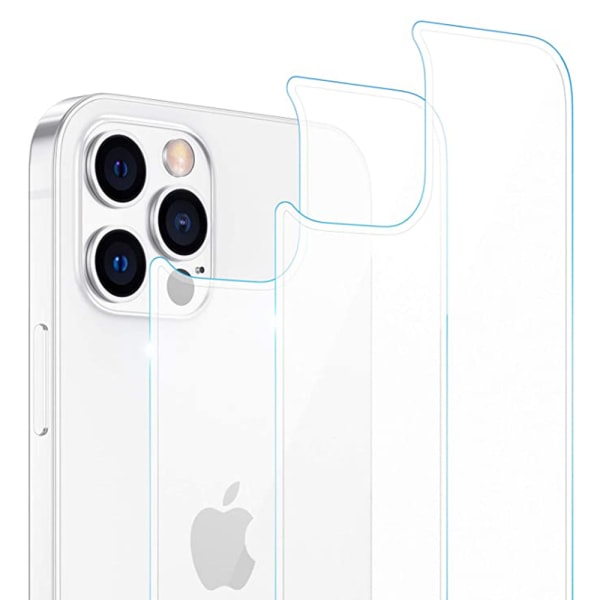 3-PACK iPhone 13 Pro Max Skärmskydd Baksida 0,3mm Transparent/Genomskinlig