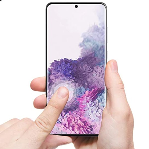 Samsung Galaxy S21 pehmeä näytönsuoja PET (0,2mm) Transparent