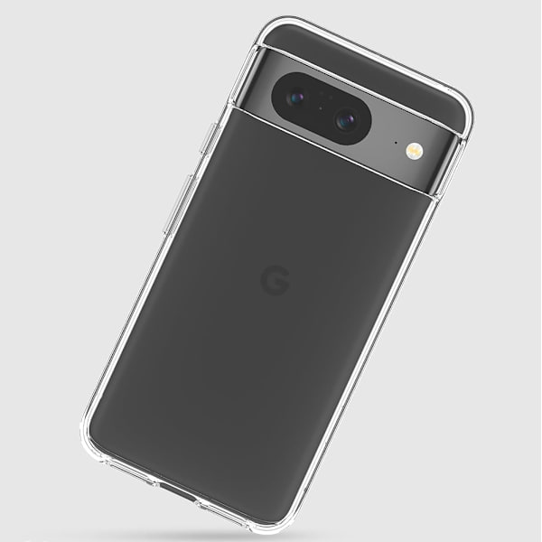 Google Pixel 8 - Stilrent Ultra Tunt Silikonskal