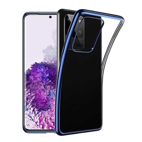 Samsung Galaxy S20 Ultra - Stilfuldt Floveme Silikone Cover Blå