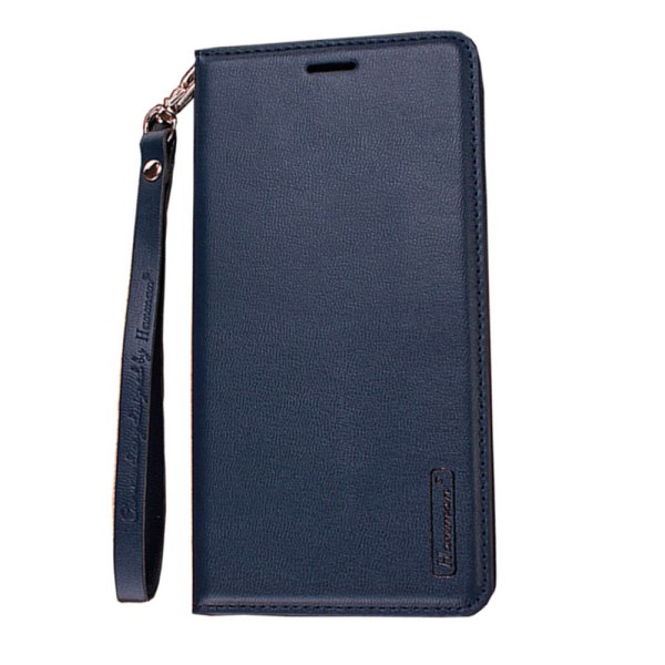 Samsung Galaxy S22 Plus - Elegant Hanman Wallet Cover Marinblå