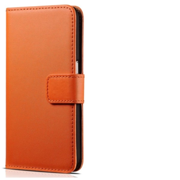 Tyylikäs lompakkokotelo iPhone X/XS:lle Orange