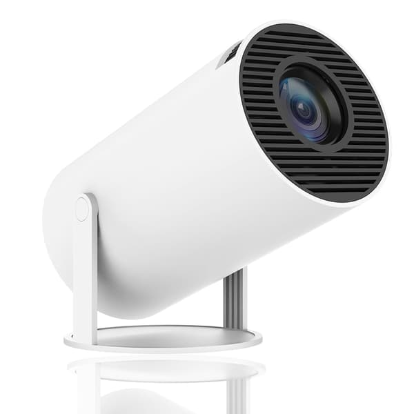4K HY300 Mini Projektor  Android 11, 1080P, 200 ANSI, BT5.0, Justerbar Projektion