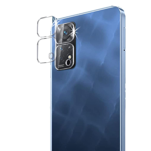 Xiaomi Redmi Note 11 Kameralinsskydd Transparent