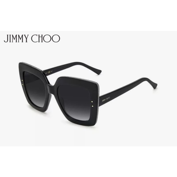 Jimmy Choo solbriller AURI/G/S Svart/Glitter