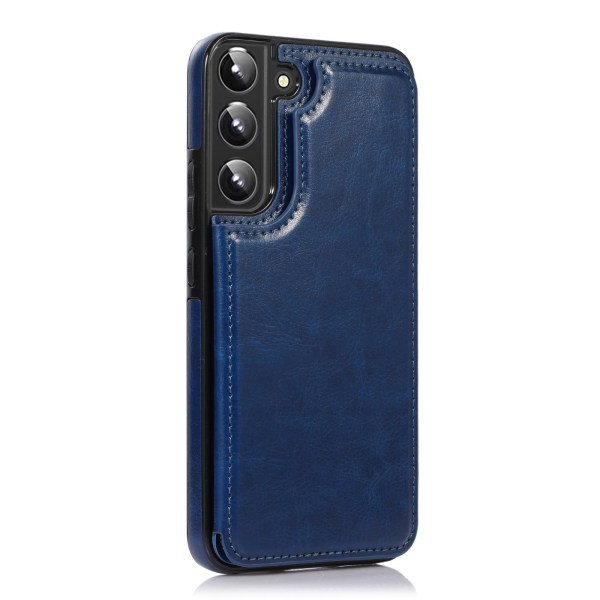 Samsung Galaxy S22 - Stilrent Cover med Kortholder Brun