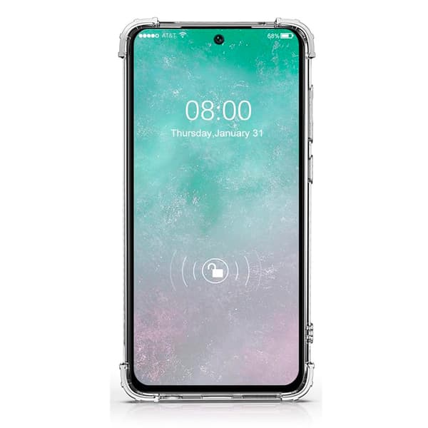 S25 FE airbaghörn silikonskal Transparent