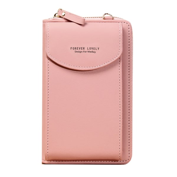 Elegant H�llbar Crossbody Handv�ska Rosa