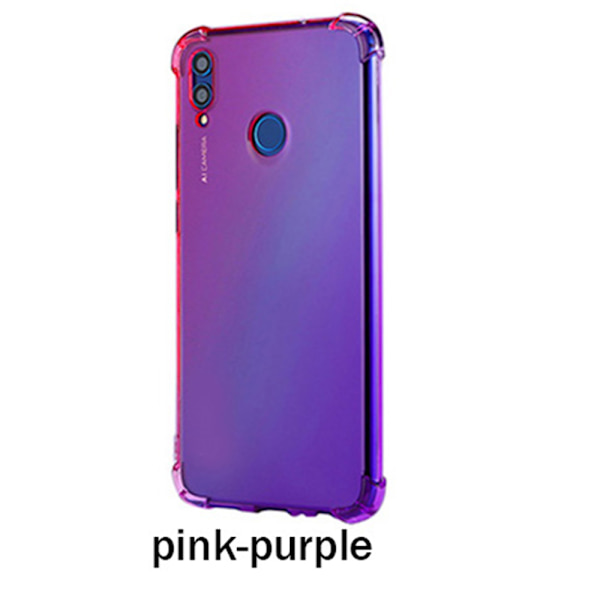 Huawei P20 Lite - Genomtänkt Skyddsskal FLOVEME Rosa/Lila