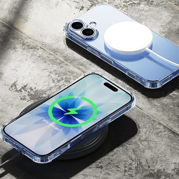 iPhone 17 Silikon-Gel Skal  Maxskydd med Airbaghörn