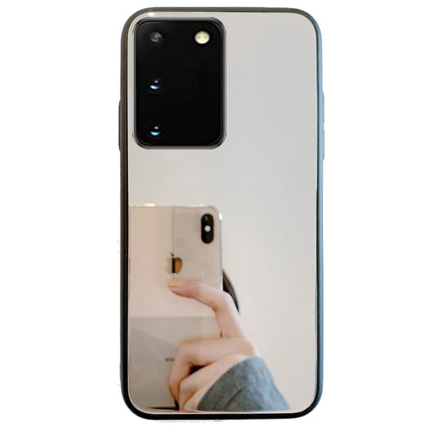 Samsung Galaxy S20 - Stötdämpande Spegelskal Silver