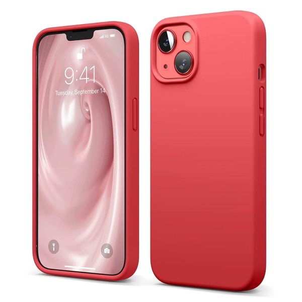 iPhone 13 - Stilig støtdempende deksel Röd