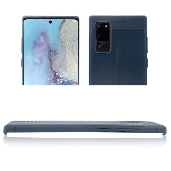 Tyylikäs iskunkestävä kansi - Samsung Galaxy S20 Ultra Mörkblå