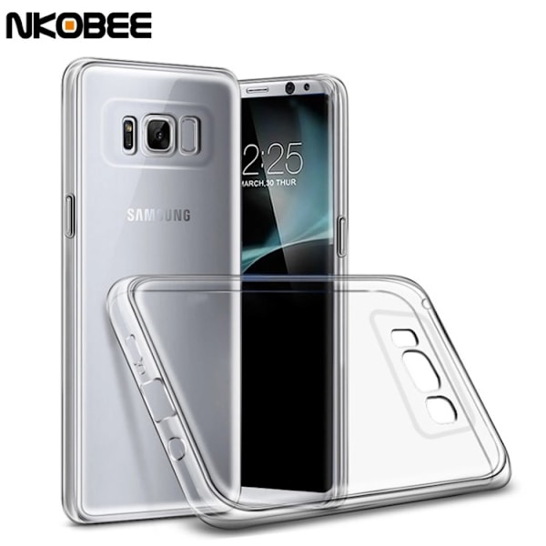 Samsung Galaxy S8 - NAKOBEE Stilrent Skal (ORIGINAL) Svart