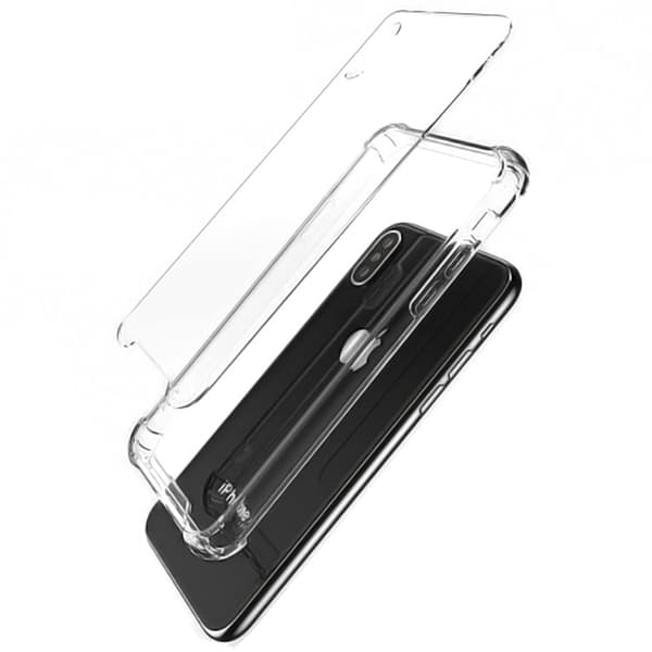 iPhone 14 Pro Max - Stötdämpande Floveme Silikonskal Genomskinlig