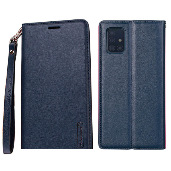 Samsung Galaxy A51 - HANMAN Elegant Wallet-deksel Rosaröd