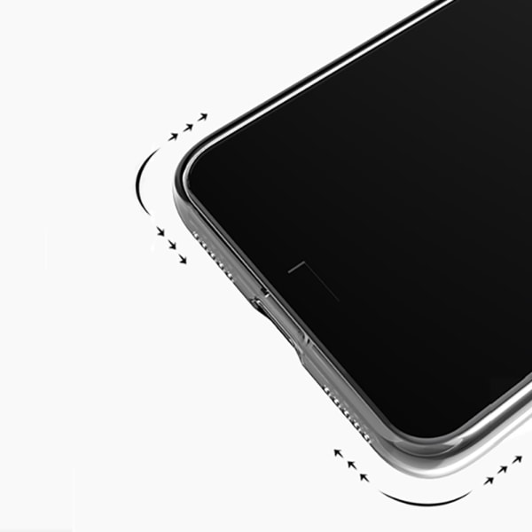 Samsung Galaxy S22 - Iskuja vaimentava Floveme silikonikotelo Genomskinlig