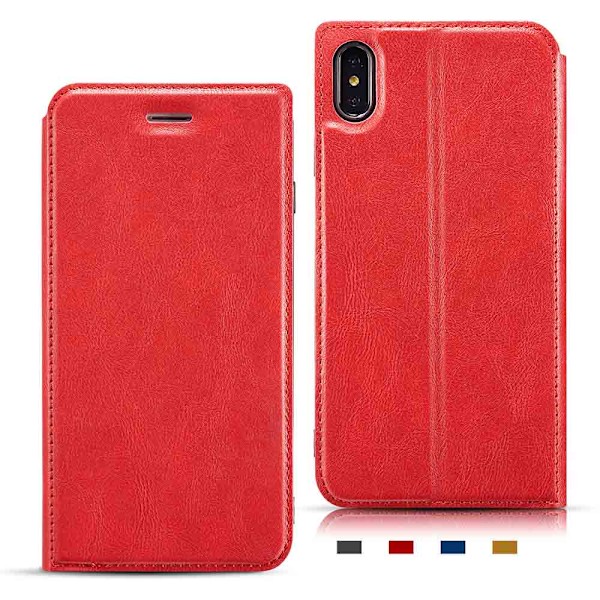 Plånboksfodral - iPhone XS Max Blå Blå