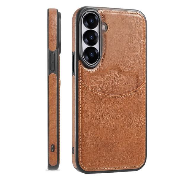 Samsung Galaxy S23 Plus - Elegant Skal med Kortförvaring Blå