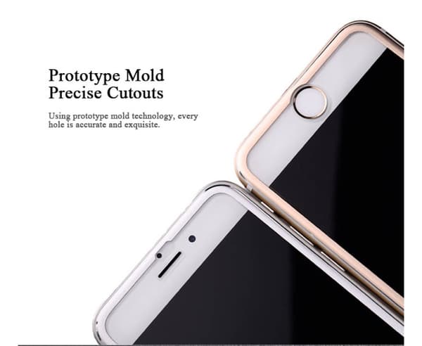 iPhone 6/6S (5-PACK) ProGuard Skärmskydd 3D med RAM Svart
