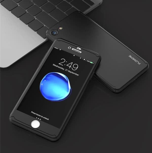 Stilrent Skyddsfodral f�r iPhone 6/6S  (Fram och bak) Röd