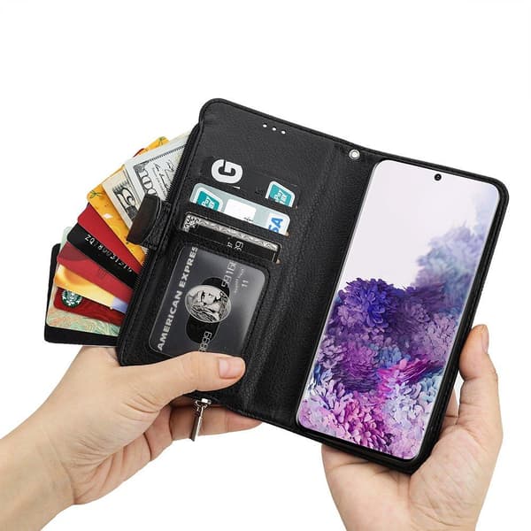 Samsung Galaxy S20FE - Stilfuldt og effektivt pungcover Brun