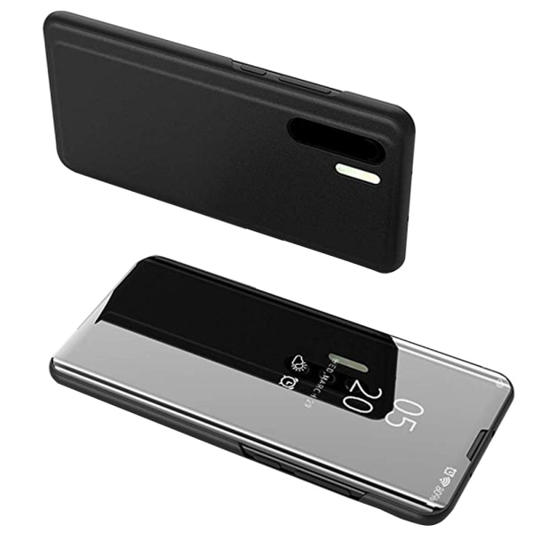 Tyylikäs Smart Case - Huawei P30 Pro Silver