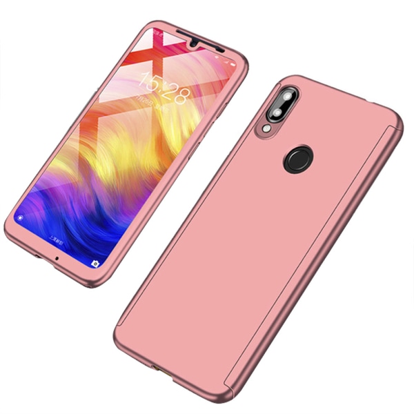 Samsung Galaxy A20E - Praktiskt Dubbelt Skyddsskal Roséguld