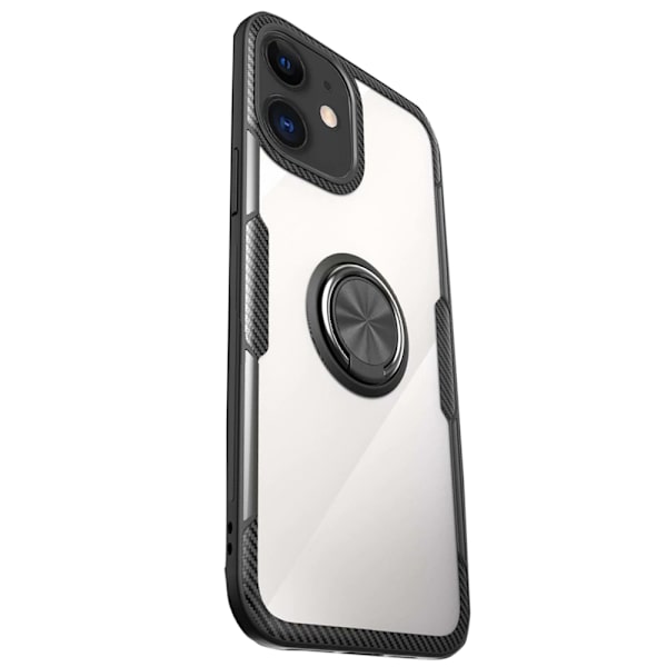 iPhone 12 Skal med Ringhållare Blå
