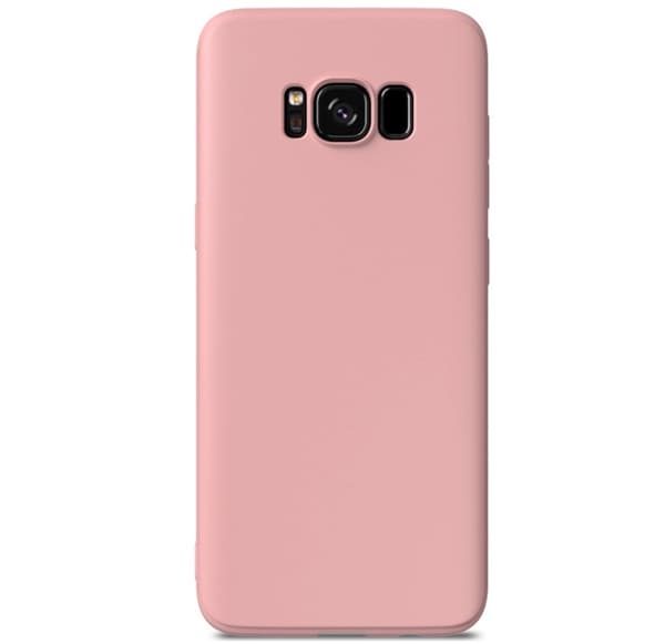 Galaxy S8 Silikon Skal Vit Vit