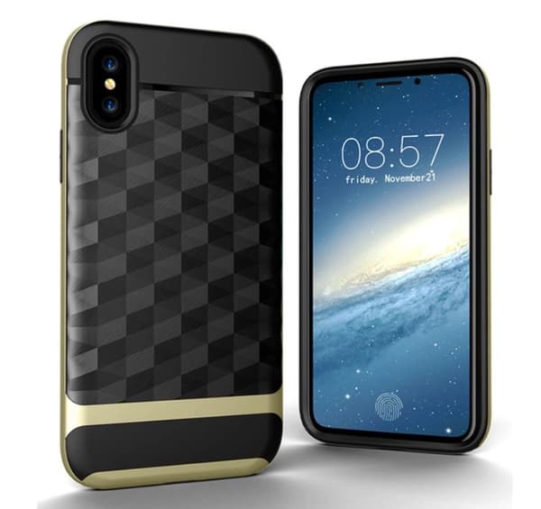 iPhone X/XS - Elegant Skyddsskal Röd Röd