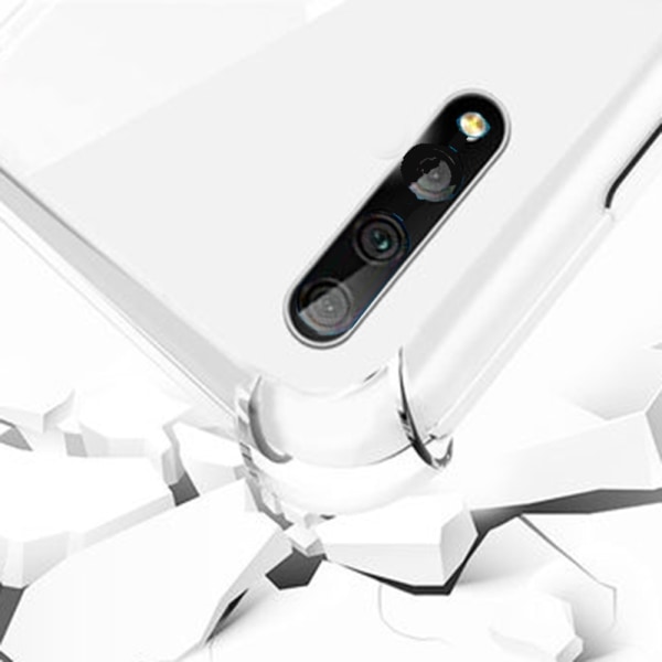 Huawei P Smart Z - Stilfuldt cover tykt hjørne Transparent/Genomskinlig