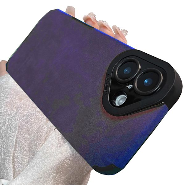 iPhone 16 Plus  Silikonskal i 8 Färger med Skydd för Kameran Svart