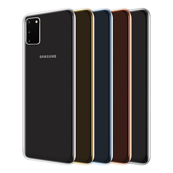 Samsung Galaxy S20 - Stötdämpande Dubbelt Silikonskal Guld
