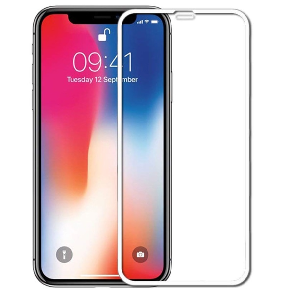 iPhone XS Max ProGuard Skärmskydd 3D Aluminiumram (ORIGINAL) Röd