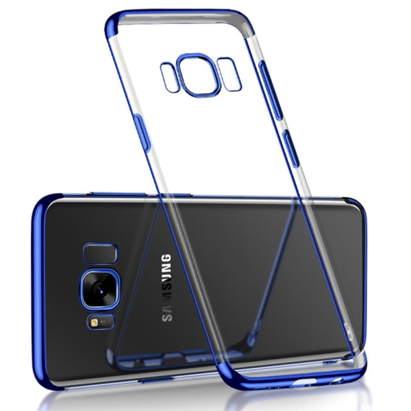 Samsung Galaxy S8+ - Stötdämpande Smart Silikonskal (FLOVEME) Blå Blå