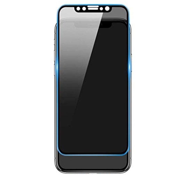 iPhone X/XS 2-PACK FullCover Anti-Spy Skärmskydd 9H Svart