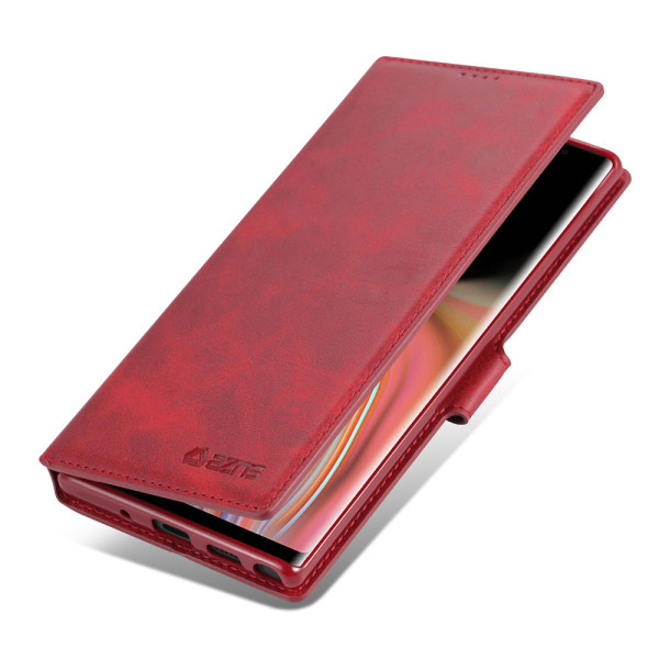 Samsung Galaxy Note10+ - Slittåligt Plånboksfodral Röd