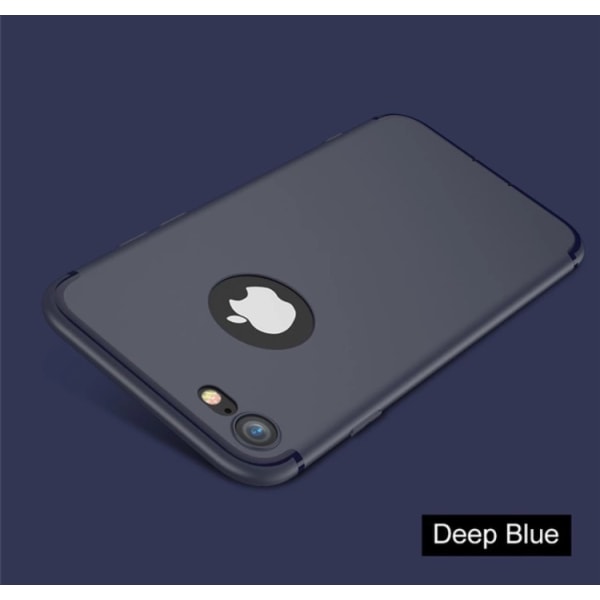 iPhone 6/6S - Matt silikondeksel fra NKOBEE Blå