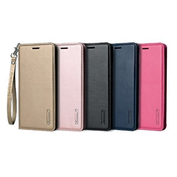 Samsung Galaxy S22 - Stilig HANMAN lommebokdeksel Rosaröd