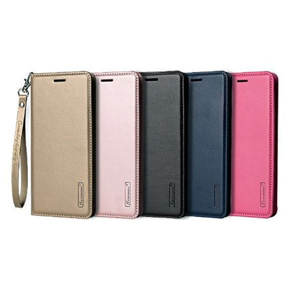 Samsung Galaxy S22 - Stilsäkert HANMAN Plånboksfodral Svart