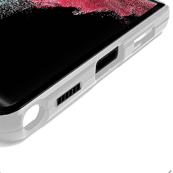 Samsung Galaxy S21 - Skyddande Dubbelt Magnetiskt Skal Blå