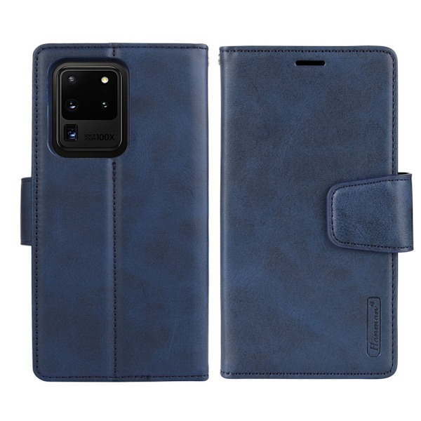 Samsung Galaxy S20 Ultra - Stilsäkert Plånboksfodral Svart