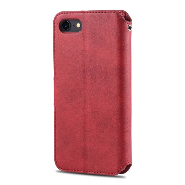 iPhone 6/6S - Effektfullt Yazunshi Pl�nboksfodral Röd