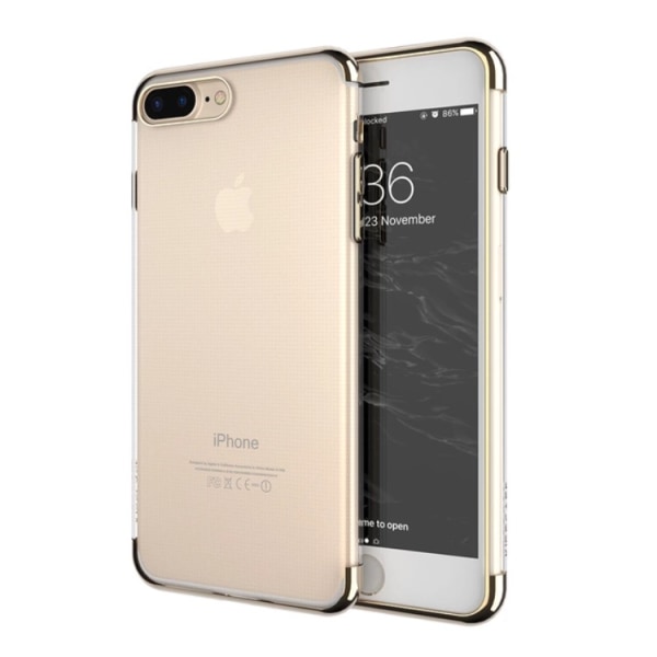 Effektivt cover lavet af blød silikone til iPhone 6/6S Guld