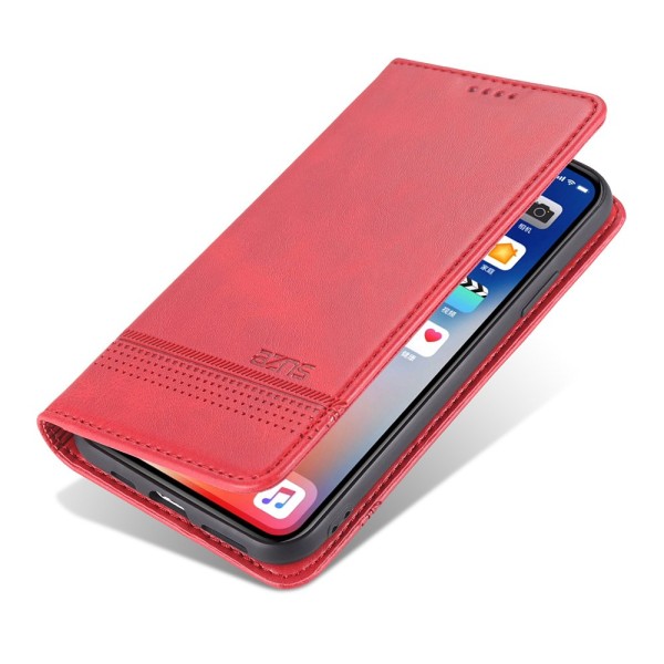Xiaomi Redmi 9AT - Käytännöllinen lompakkokotelo klassisella muotoilulla Mörkbrun