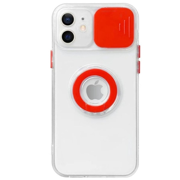 iPhone 12 - Effektivt beskyttelsesdeksel (FLOVEME) Röd