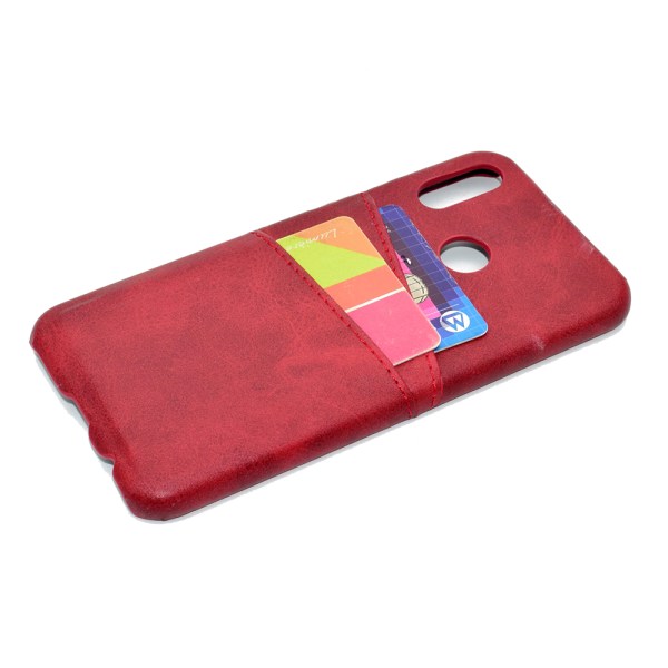 Tyylikäs Huawei P20 Lite -kuori korttilokerolla Röd