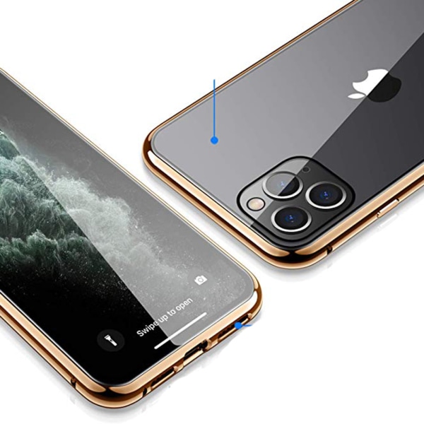 iPhone 11 - Skyddande Heltäckande Magnetisk Skal (FLOVEME) Svart